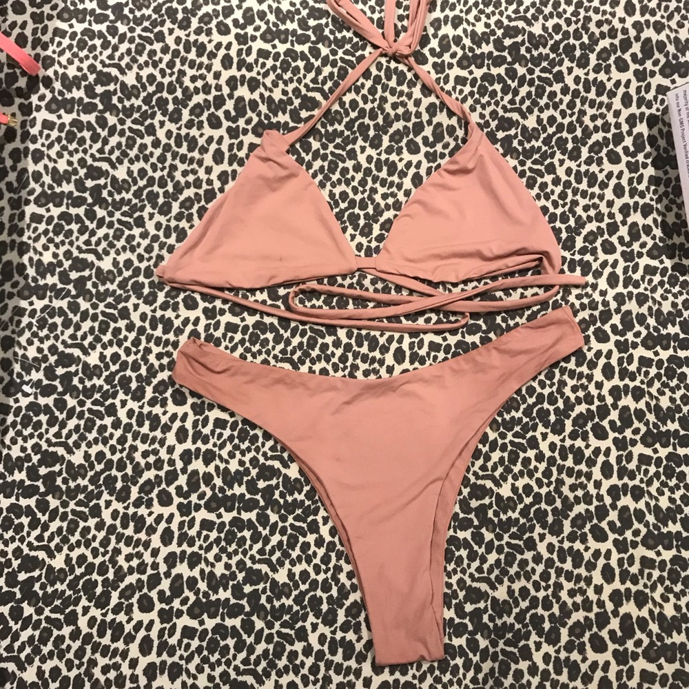Aerin Swim Pink Bikini